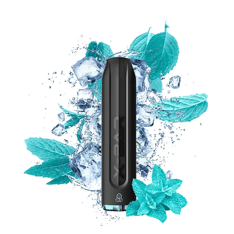 Entdecke den X-Bar 650 Vape Pen von J Well: Perfekt für unterwegs, stylisch und leistungsstark mit frischen Mint-Elementen.