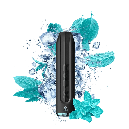 Entdecke den X-Bar 650 Vape Pen von J Well: Perfekt für unterwegs, stylisch und leistungsstark mit frischen Mint-Elementen.